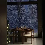 Black Villa, Aurora View Bath & Sauna, Private Design In Lapland Kolari