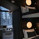 Black Villa, Aurora View Bath & Sauna, Private Design In Lapland Kolari