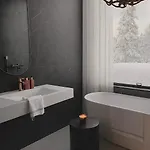 Black Villa, Aurora View Bath & Sauna, Private Design In Lapland