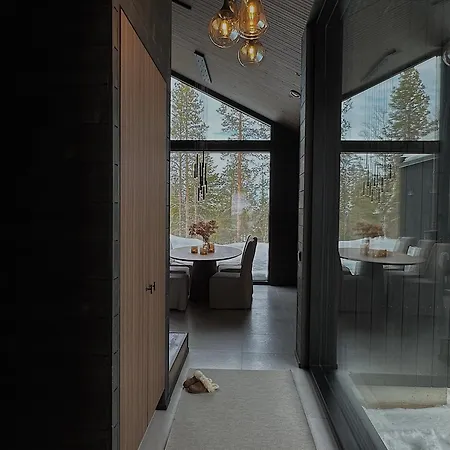 Black Villa, Aurora View Bath & Sauna, Private Design In Lapland Колари
