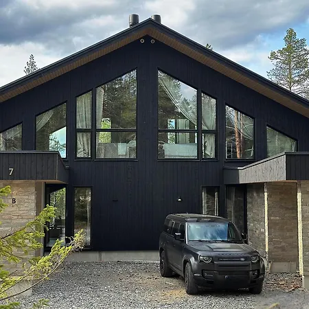 Villa Black Villa, Aurora View Bath & Sauna, Private Design Villa In Lapland *