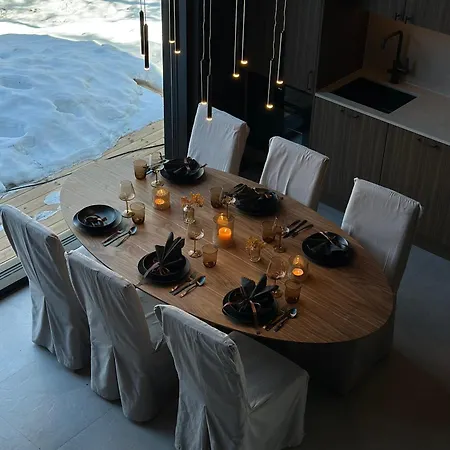 Вилла Black Villa, Aurora View Bath & Sauna, Private Design In Lapland Колари