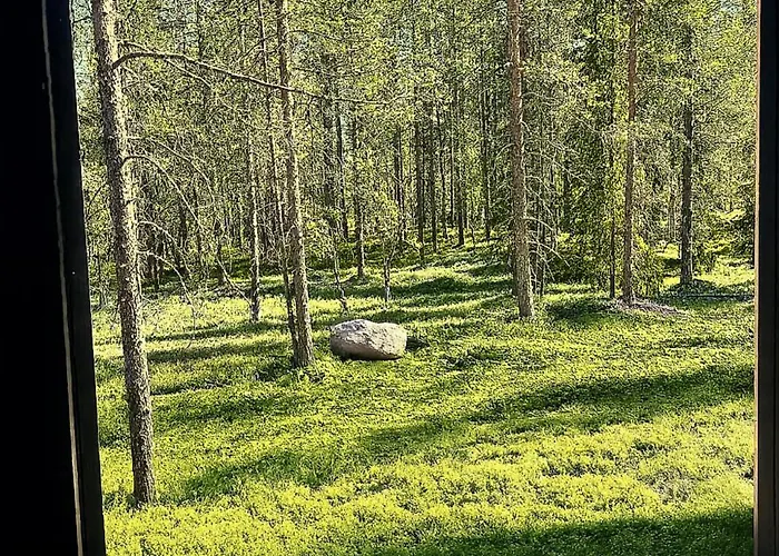 Black Villa, Aurora View Bath & Sauna, Private Design In Lapland