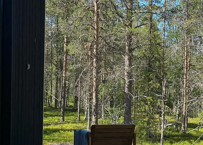 Villa Black Villa, Aurora View Bath & Sauna, Private Design In Lapland *