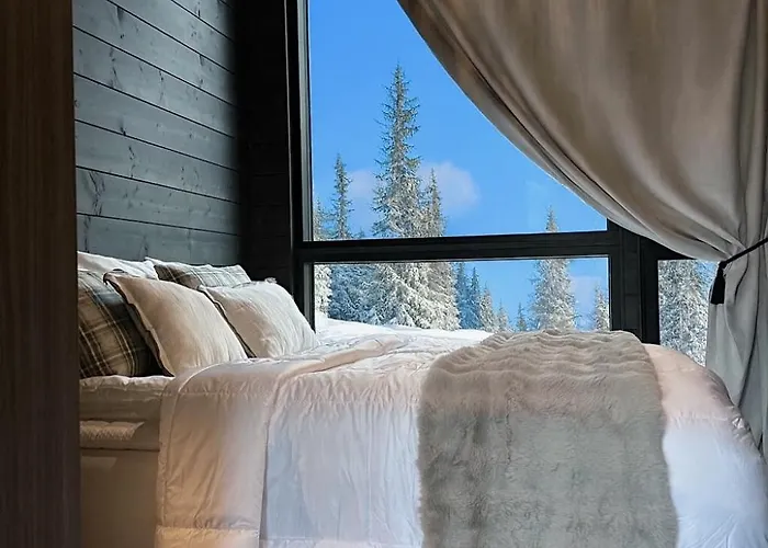 Villa Black Villa, Aurora View Bath & Sauna, Private Design In Lapland Kolari