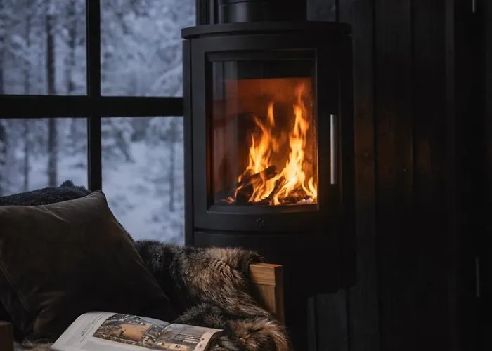 Black Villa, Aurora View Bath&sauna, Private Design In Lapland Kolari